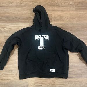 adidas Black Texas Aggies Pullover Hoodie